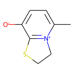 Thiazolo[3,2-a]pyridinium, 2,3-dihydro-8-hydroxy-5-methyl-, hydroxide, inner salt