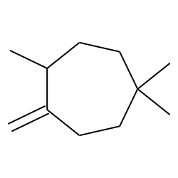 2,5,5-trimethyl-1-methylenecycloheptane