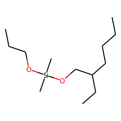 Silane, dimethyl(2-ethylhexyloxy)propoxy-