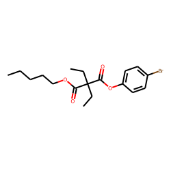 Diethylmalonic acid, 4-bromophenyl pentyl ester