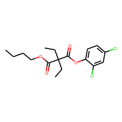 Diethylmalonic acid, butyl 2,4-dichlorophenyl ester