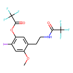 4-iodo-2,5-dimethoxy-«beta»-phenethylamine-M, (O-desmethyl-), isomer 2, di-TFA