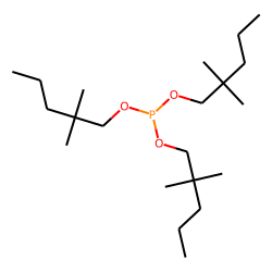 Phosphorous acid, tris(2,2-dimethylpentyl) ester