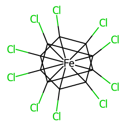 Ferrocene, decachloro-