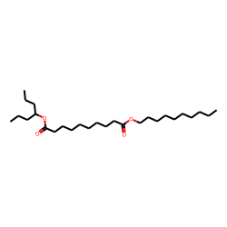 Sebacic acid, decyl 4-heptyl ester