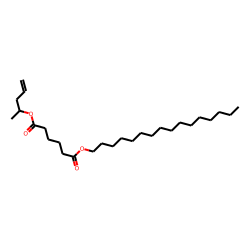 Adipic acid, hexadecyl pent-4-en-2-yl ester