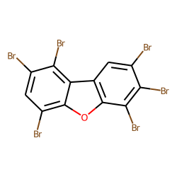 1,2,4,6,7,8-hexabromo-dibenzofuran