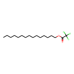 Trichloroacetic acid, pentadecyl ester