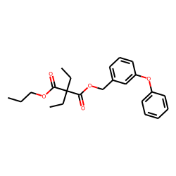 Diethylmalonic acid, 3-phenoxybenzyl propyl ester