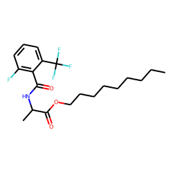 D-Alanine, N-(2-fluoro-6-trifluoromethylbenzoyl)-, nonyl ester