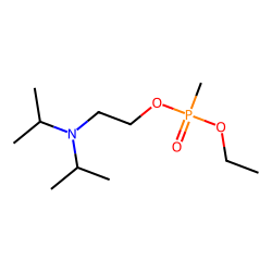 O-(2-DIISOPROPYLAMINOETHYL) O'-ETHYL METHYLPHOSPHONATE