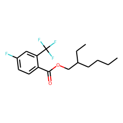 4-Fluoro-2-trifluoromethylbenzoic acid, 2-ethylhexyl ester