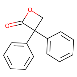 Alpha,alpha-diphenyl-beta-propiolactone