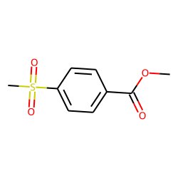 4-CH3SO2-C6H4-COOCH3