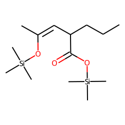 Pentanoic acid, 4-oxo-2-propyl, TMS