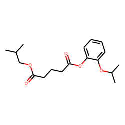 Glutaric acid, isobutyl 2-isopropoxyphenyl ester