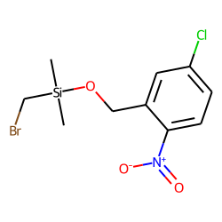 5-Chloro-2-nitrobenzyl alcohol, bromomethyldimethylsilyl ether