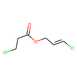 3-Chloropropionic acid, 3-chloroprop-2-enyl ester