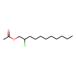 1-Undecanol, 2-chloro, acetate