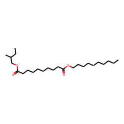 Sebacic acid, decyl 2-methylbutyl ester