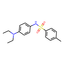Aniline, n,n-diethyl-p-(p-tolylsulfonamido)-
