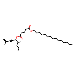 Glutaric acid, 2,6-dimethylnon-1-en-3-yn-5-yl pentadecyl ester