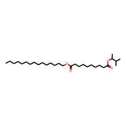 Sebacic acid, 3-methylbut-2-yl pentadecyl ester
