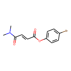Fumaric acid, monoamide, N,N-dimethyl-, 4-bromophenyl ester