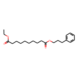 Sebacic acid, ethyl 3-phenylpropyl ester
