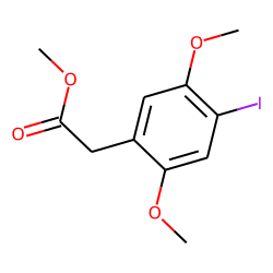 4-iodo-2,5-dimethoxy-«beta»-phenethylamine-M, (desamino-HOOC-), methyl