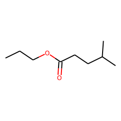 Pentanoic acid, 4-methyl, propyl ester