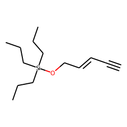 1-Tripropylsilyloxypent-2-en-4-yne