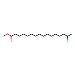 15-Chlorohexadecanoic acid, methyl ester
