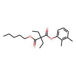 Diethylmalonic acid, 2,3-dimethylphenyl pentyl ester