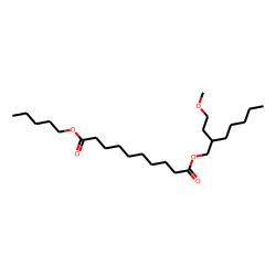 Sebacic acid, 2-(2-methoxyethyl)heptyl pentyl ester