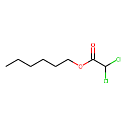 Dichloroacetic acid, hexyl ester