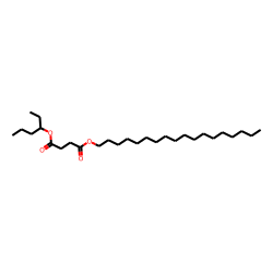 Succinic acid, 3-hexyl octadecyl ester