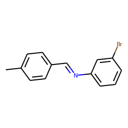 p-methylbenzylidene-(3-bromophenyl)-amine