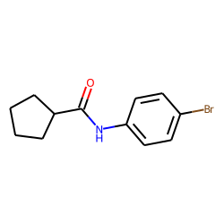 Cyclopentanecarboxamide, N-(4-bromophenyl)-