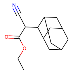 Tricyclo[3.3.1.13,7]decane-2-acetic acid, «alpha»-cyano-ethyl ester