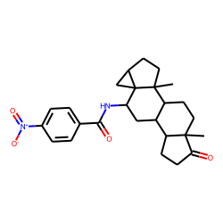 5Alpha-cycloandrostan-17-one, 6beta-p-nitrobenzamido-3alpha-