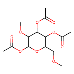 2,6-Dimethyl-1,3,4-triacetylglycoside (B)