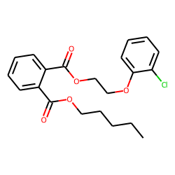 Phthalic acid, 2-(4-chlorophenoxy)ethyl pentyl ester