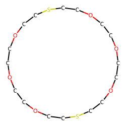 4,7,10,16,19,22-Hexaoxa-1,13-dithiacyclotetracosane