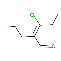 E-3-Chloro-2-propyl-pent-2-enal