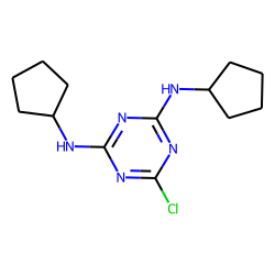 6-Chloro-N,N'-(cyclopentyl)-[1,3,5]triazine-2,4-diamine