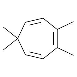 3,4,7,7-tetramethylcyclohepta-1,3,5-triene