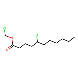 Chloromethyl 5-chloroundecanoate