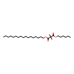 Dimethylmalonic acid, heptadecyl hexyl ester