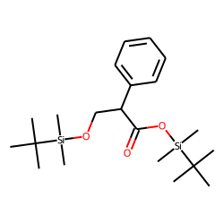 Tropic acid, tert-butyldimethylsilyl ether, tert-butyldimethylsilyl ester